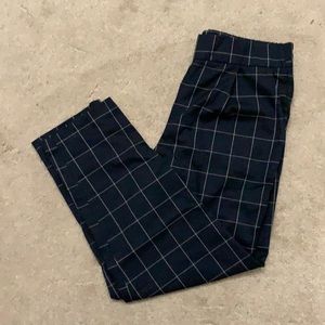 Gap pants, navy and white